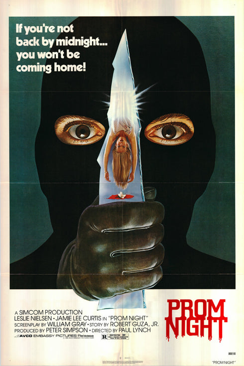 prom night 1980 one sheet poster folded